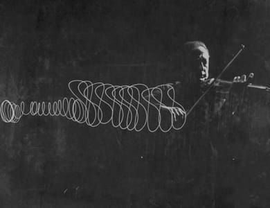 Artwork Title: Violinist Jascha Heifetz