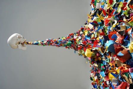 Artwork Title: Confetti Death