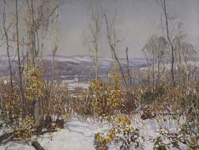 Artwork Title: Overlooking The Delaware