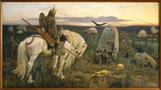 Artwork Title: Vityaz at the Crossroads