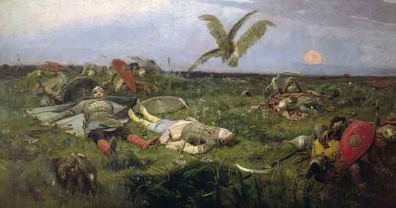 Artwork Title: After Prince Igor's Battle with the Polovtsy