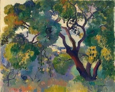 Artwork Title: Landscape at St-Tropez