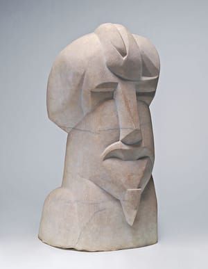 Artwork Title: Hieratic Head Of Ezra Pound