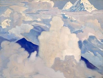 Artwork Title: White and Celestial