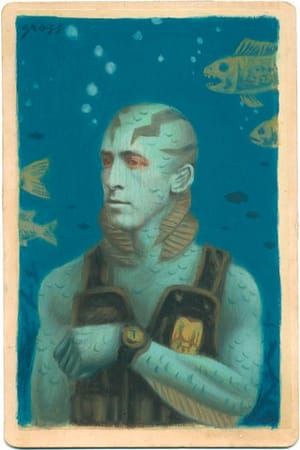 Artwork Title: Abe Sapien