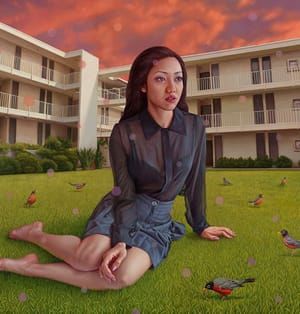 Artwork Title: Robins