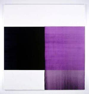Artwork Title: Exposed Painting Schevening Black Cobalt Violet