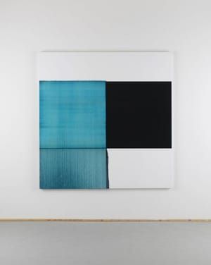 Artwork Title: Exposed Painting Oriental Blue