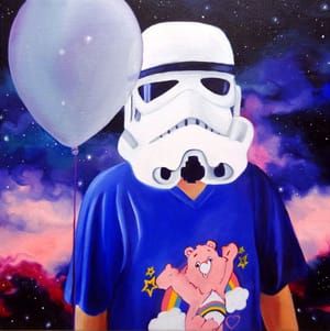Artwork Title: Rainbow Trooper
