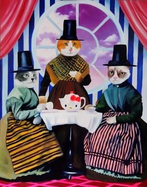 Artwork Title: Have a break Have a Hello Kitty Cat