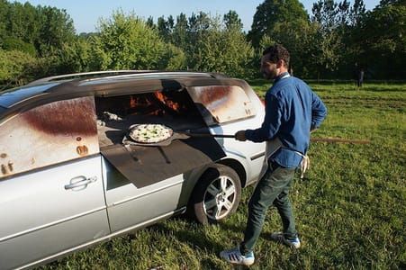 Artwork Title: Wood-Burning Pizza Oven