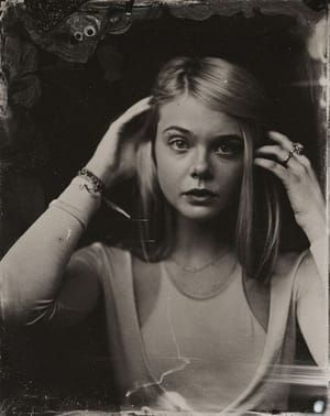 Artwork Title: Elle Fanning