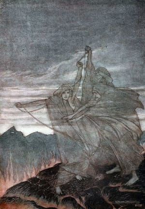 Artwork Title: The Norns vanish