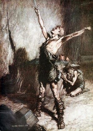 Artwork Title: “Nothung! Nothung! / Conquering sword!”