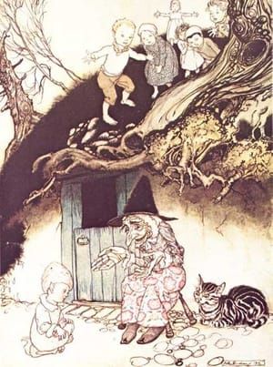 Artwork Title: Old Woman Lived Under a Hill
