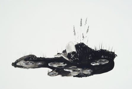 Artwork Title: Preparatory Drawing for Installation