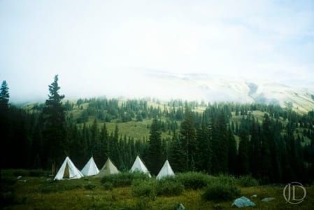 Artwork Title: Teepees