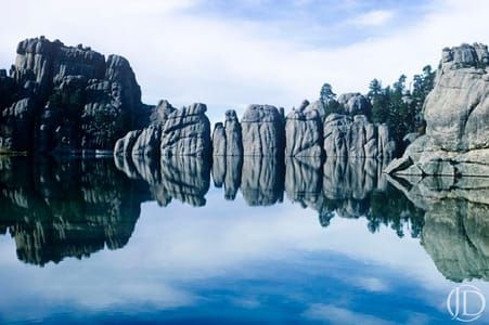 Artwork Title: Rock Reflection