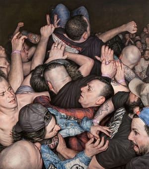Artwork Title: Scrum 2 (All Out War)