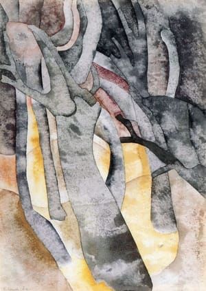 Artwork Title: Tree Trunks