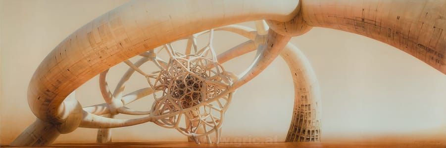 Artwork Title: Space Warp Machine II