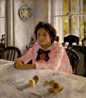 Artwork Title: Girl with Peaches
