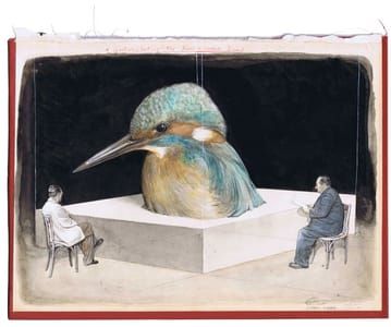 Artwork Title: The End Of Dreams Drawings: Contemplating The Reminiscence Bump