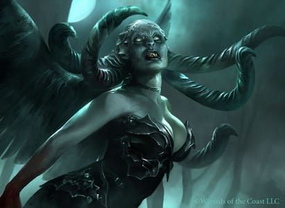 Artwork Title: MTG: Visara The Dreadful