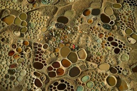 Artwork Title: Salt works Teguidda-n-Tessoumt, Niger