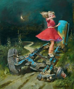 Artwork Title: Night Games