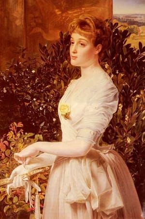 Artwork Title: Portrait of Julia Smith Caldwell