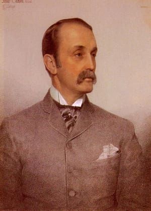 Artwork Title: Portrait of Josiah Caldwell