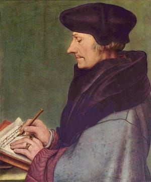 Artwork Title: Porträt Des Erasmus Von Rotterdam