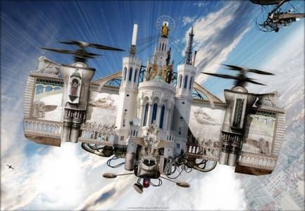 Artwork Title: Forteresse Notre Dame de Fourvière