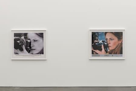 Artwork Title: Woman With a Camera (Diptych)