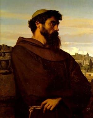 Artwork Title: The Roman Monk
