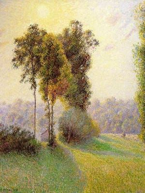 Artwork Title: Sunset At St. Charles Eragny