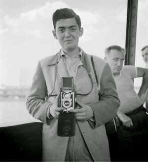 Artwork Title: Self-Portrait on a Boat, Palisades Amusement Park (New Jersey)