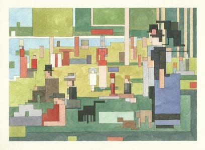 Artwork Title: A Sunday Afternoon on the Island of La Grande Jatte