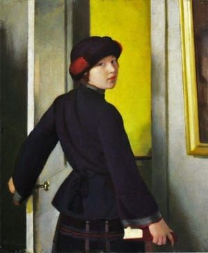 Artwork Title: Leaving the Studio 1921