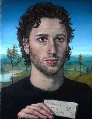 Artwork Title: Self Portrait in the Manner of Memling