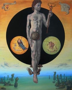 Artwork Title: Hijos de los Planetas  (Children of the Planets)
