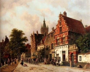 Artwork Title: A View In Delft