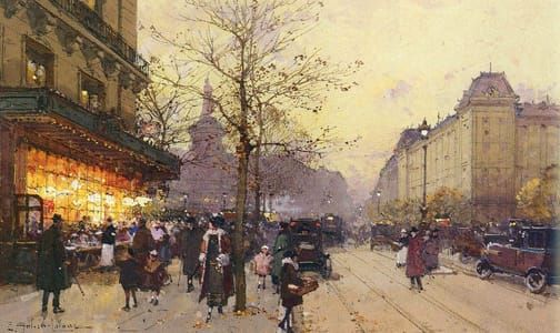 Artwork Title: Place De La Republique, Paris