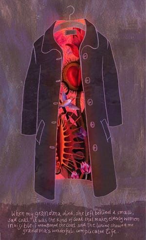Artwork Title: Grandmother's Coat
