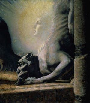 Artwork Title: The Sphinx and the Chimera