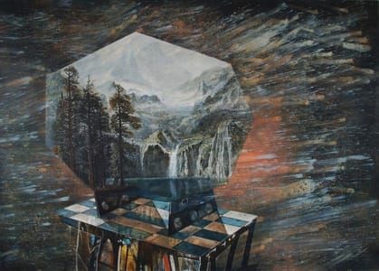 Artwork Title: I'll Cry Diamonds While You Burn