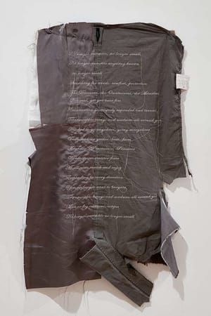 Artwork Title: No longer resemble, no longer recall