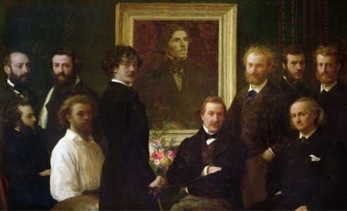 Artwork Title: Hommage à Delacroix