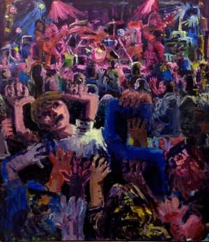 Artwork Title: Crowd Surfing